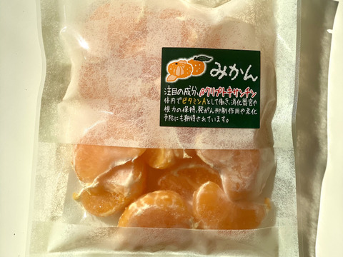 ミニ冷凍フルーツ3種10袋（みかん・苺・いちじく）本州の方限定