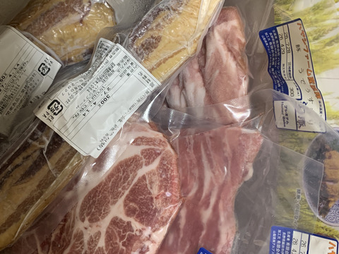 【初回限定BOX】信州産はちみつで育てた銘柄豚・焼肉・しゃぶしゃぶ・薄切り