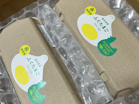 【幻の福地鶏】黄身が大きい！ふくたまご(２０個)