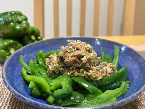 『淡路島五色産さららピーマン約1ｋｇ』ビタミンたっぷり！肉厚、美味！採りたて発送