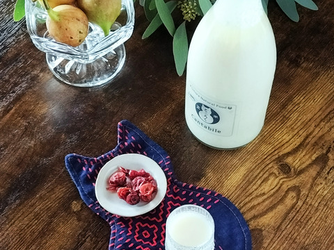 【ギフト】《玄米どぶろく2本セット》Dry & Creamy！酵母が活きた生どぶろく✨
「Cantabile」《活性酵母・非加熱・無添加》岡山県産