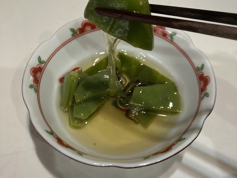 とろみたっぷり！「サボテンのピクルス（きざみ）」130ｇ