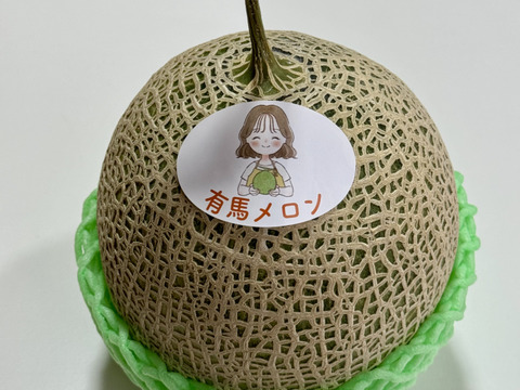 【有馬温泉の麓発】赤肉 有馬メロン🍈 5L特大5玉（7.5~8.5kg）土づくりと甘さにこだわった低農薬栽培の最高傑作🌟 兵庫県有馬特産 赤肉メロン 夏ギフトにも🎁《7/17〜配達日時指定可◎》