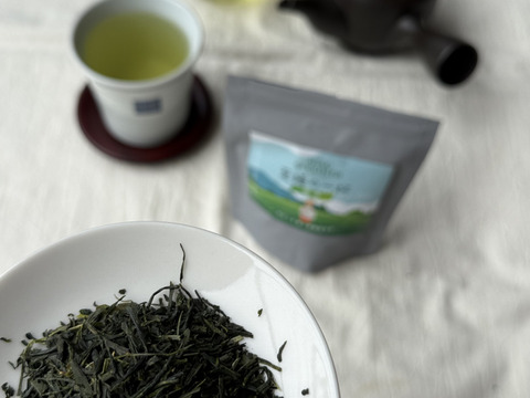 【父の日ギフト】新茶シーズン！おいしい煎茶リーフ茶ギフト　メッセージ入りギフト　伊勢わたらい茶