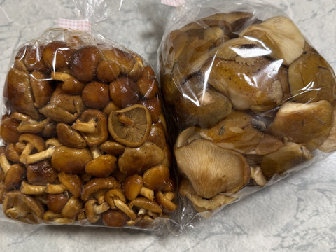 お得！天然なめこ＆天然ムキタケセット１K