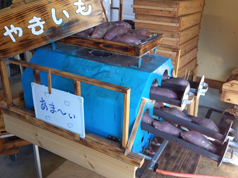 干し芋。焼き芋を干し芋にしちゃいました。
6個セット。