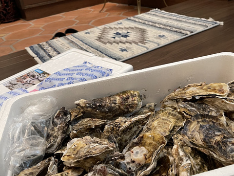 【期間限定10％値引き販売中】🦪 生食用４ｋｇ 殻付き 牡蠣 （28〜55粒）牡蛎 殻付き牡蛎 kaki カキ 松島牡蠣屋 BBQに最適🔥 海産物 オイスター 😋生牡蠣