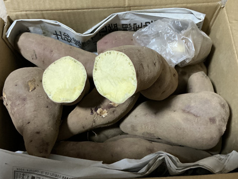 栗のような甘さとホクホク食感❗️さつまいも千葉県香取市産【紅あずま】2.8kg S〜Lサイズ混合