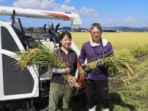 甘み・粘りが強く柔らか食感　令和4年産特別栽培米ヒノヒカリ玄米　5kg