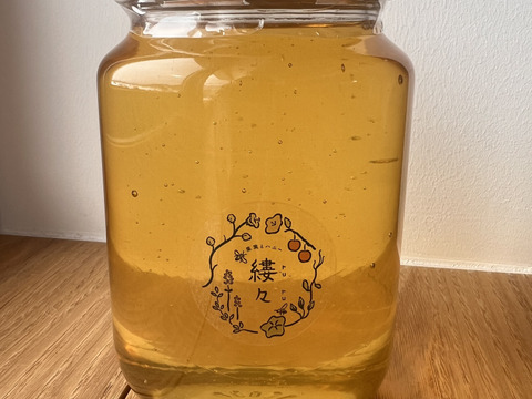 長野県産　非加熱　純アカシアはちみつ　
1kg