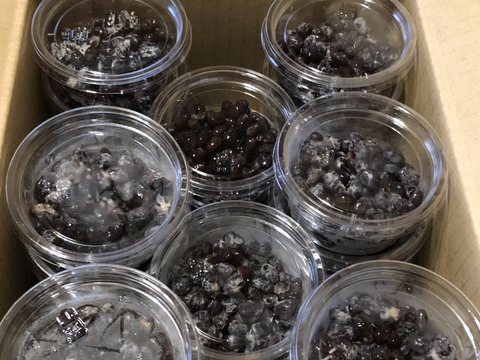 自然栽培黒千石大豆納豆10個