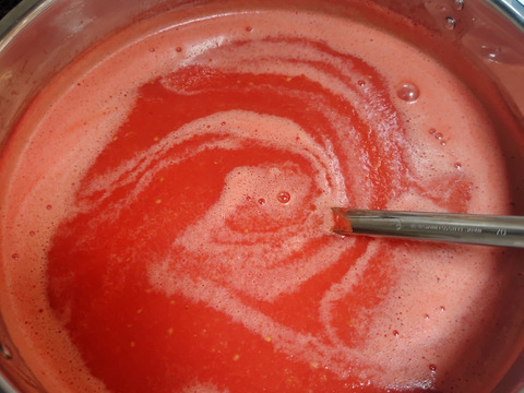 【太陽さんさん露地トマト1.6㎏～】加熱調理専用サンマルツァーノ400g以上×４パック。