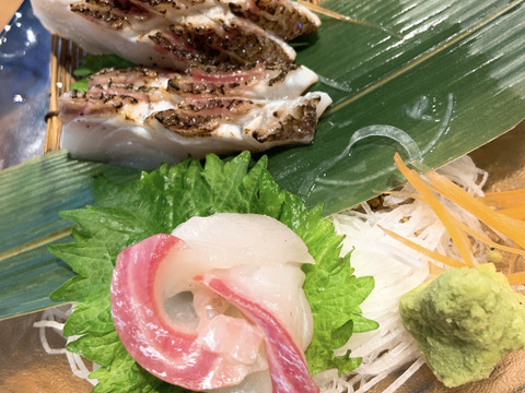 トロのような脂ノリ!沼津産さしみ用鯛(柵)約4人前程×2袋