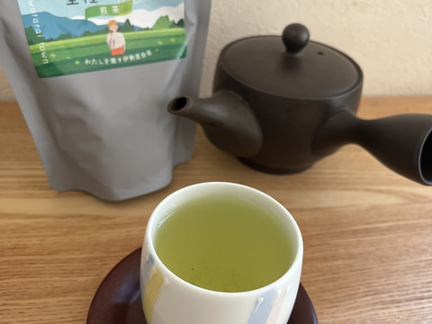 【父の日ギフト】新茶シーズン！手軽においしく飲める煎茶ティーバッグギフト　メッセージ入りギフト　伊勢わたらい茶