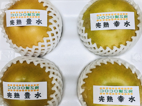 【旬の梨食べ比べ‼️2品種】何が届くかお楽しみ😋贈答用約2.2kg✨️豊水・あきづき・かおり・あきあかり・二十世紀・南水・にっこり・新高・王秋・新興・愛宕の中から2品種詰め合わせ‼️