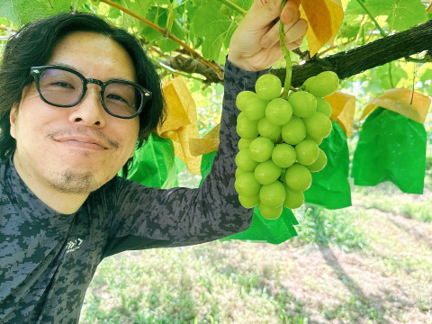 日本一の産地！笛吹市の甘くて美味しいシャインマスカット！ 1kg～1.4