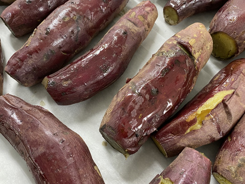 【蜜干し芋】焼き芋のほし芋　しろ・くろ　100ｇ×２