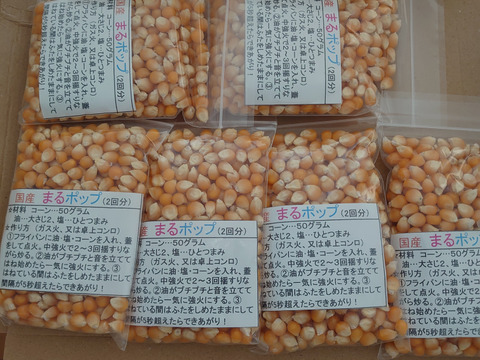 サクサク！『まるポップコーン』100ｇ×6袋