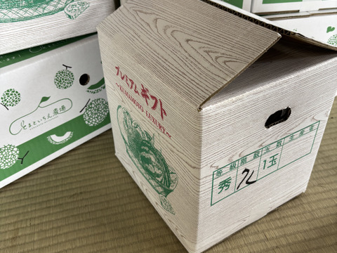 【今週限定】ラブコールメロンは1年で1週ほど！1粒のタネから1玉だけ大切に育てました！ちぎりたてでも甘さに驚くラブコールメロン1玉入り(2.3kg～3kg)