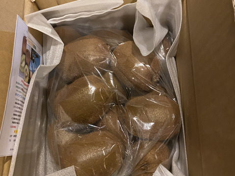 でっかいキウイふる～つ　Ｌサイズ家庭用2K箱【品種ヘイワード】