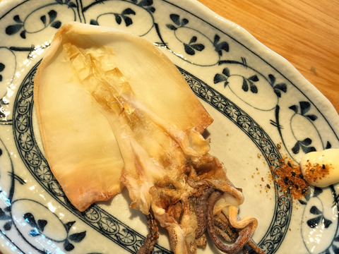 おつまみに最高！イカの王様【アオリイカの一夜干し】3枚いり