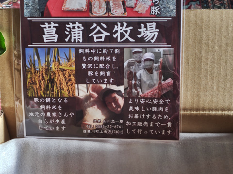 【希少部位入り】焼肉用豚肉１.６kg詰合せ★６部位を食べ比べ！