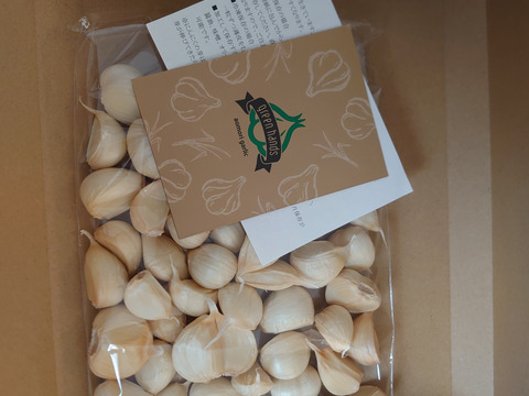 新物 青森県産にんにく バラ 500g ホワイト六片 皮むけなし