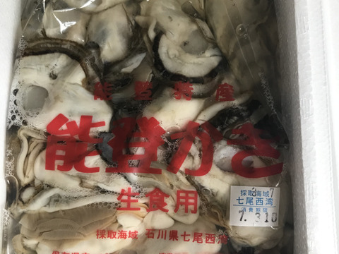 厳選 能登かき　奥原プレミアム　安心の生食用　むき身900g　レモンやタバスコでそのまま　オススメはしゃぶしゃぶ！　粒を揃えて出荷　ワンランク上の牡蠣をお探しの方に