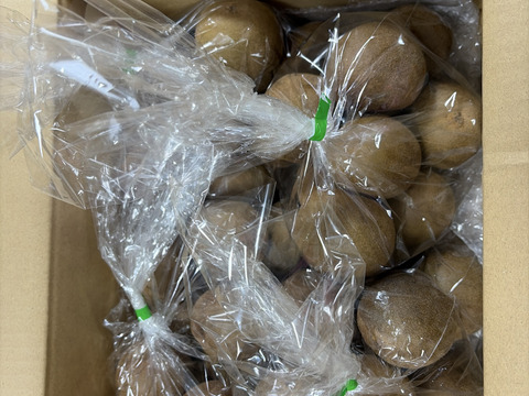 【家庭用たっぷり】30〜35個入るキウイ 約3kg
農薬・化学肥料不使用｜八女産アップルキウイ