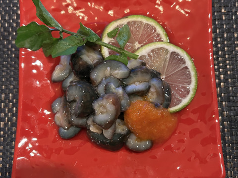 美味！絶妙な食感がたまらない！ナマコ約500ｇ
※1月〜4月まで