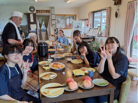 高校生と農家がつくった桃のコンポート「桃のひととき」加糖