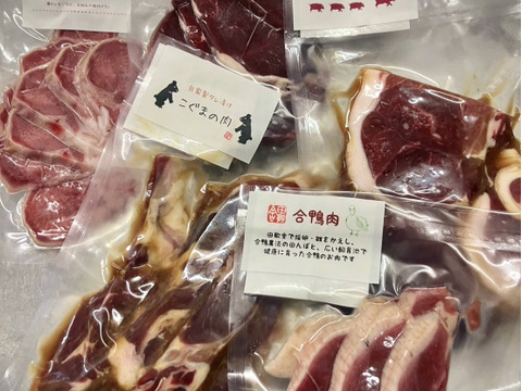 【猟師がセレクト！】ジビエBBQセット【3~4人前】