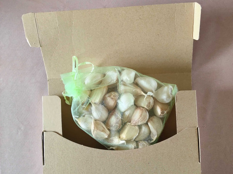 【北海道産】バラにんにくお試し200ｇ＜農薬・化学肥料不使用自家栽培＞