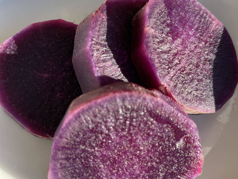 【有機JAS認証】追熟済み　～organicパープルスイートロード～　約1.9kg　(60サイズ）