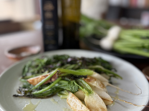 春限定｜梨みたいな甘さの安曇野サラダカブ・ラティーナ 1kg（葉付き5～８玉）