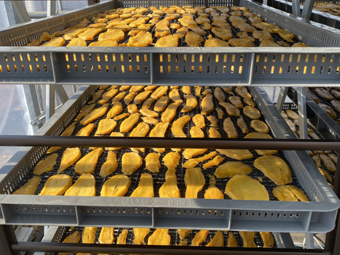 【3袋】完全手作り×天日干しの旨味☀紅はるか干し芋（メール便発送）