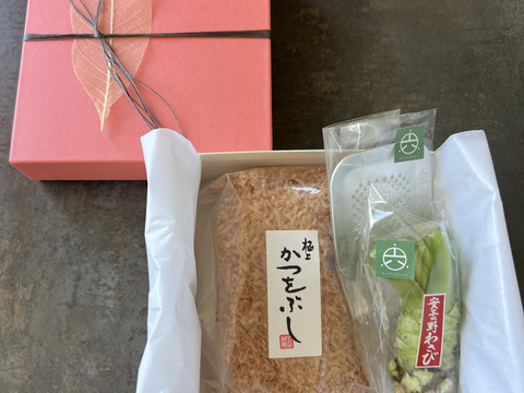 【夏ギフト】【グルメな方へのプチギフト】創業100年以上信州の老舗がコラボ！究極のわさび丼セット☆彡