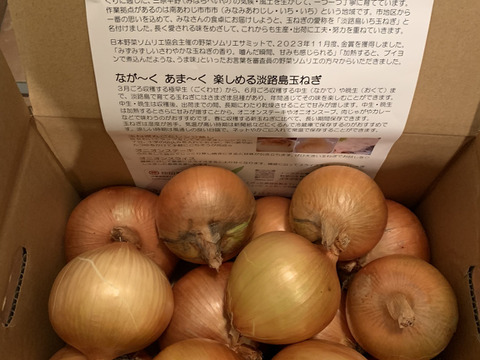 【野菜ソムリエサミット金賞農家🏆】淡路島新玉ねぎ5kg