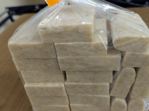 12月２９～３０日に発送　農園産天日干し米！白餅1キロと玄米餅1キロ