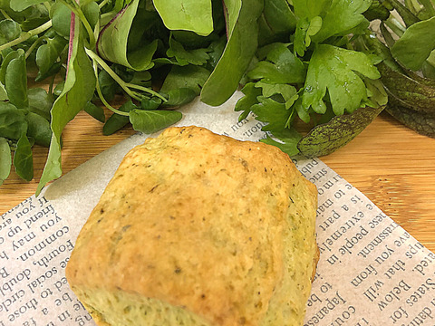 クレソン スコーン 皆さんに野菜を食べて欲しいから 食べると味の違いがわかるクレソンをたっぷり使用したスコーン ６個入り 長野県産 食べチョク 農家 漁師の産直ネット通販 旬の食材を生産者直送