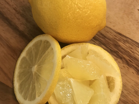 やや訳あり◆農薬不使用◆広島特別栽培レモン　1.2㎏