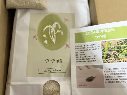 【令和7年新米】環境保全米つや姫 白米10kg