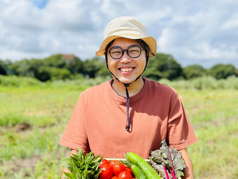 【お肉料理をもっと美味しく】体にやさしい自然栽培サラダセット＋季節のやさい5種類