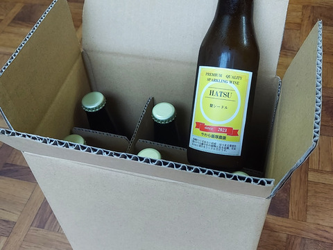 梨のスパークリングワイン330ml
2種飲み比べ6本セット