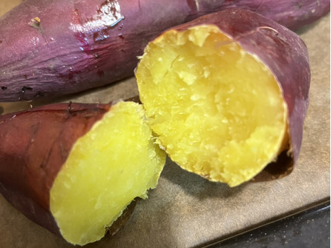 【訳アリ品】新種さつまいも　すぐ甘い！「あまはづき」5kg　亀裂、サイズ混載s-2L、皮剥けなど