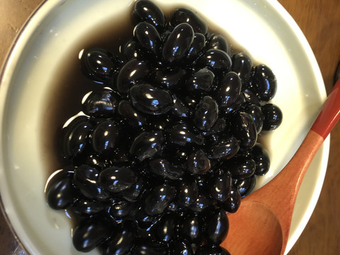 丹波篠山産　黒大豆（令和5年産）　500g
日本農業遺産認定の黒豆