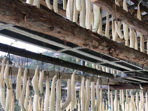 田舎の冬の自家製乾物セット はりはり大根　干し柿　干し芋　干し大根