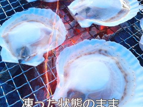 【真空冷凍】漁師が喰うホタテ　６枚入り３パック