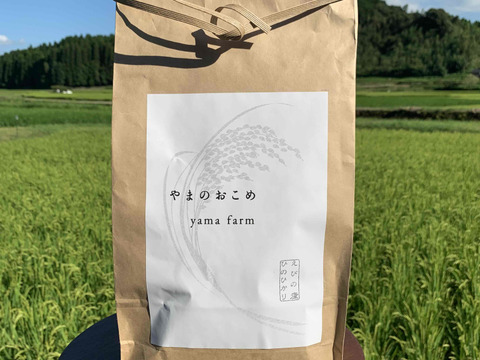 『やまのおこめ-ヒノヒカリ』玄米5ｋｇ【令和４年度米】「九州のお米コンクール」食味スコア81獲得！