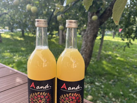 【贈り物に！】
A and.オリジナルブレンド✨りんごジュース　720ml×2本入